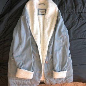 Sherpa Jean Jacket